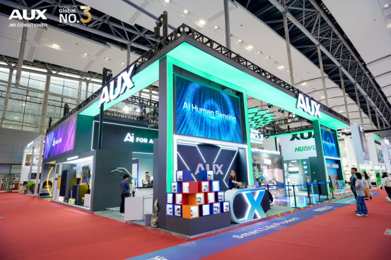AUX ranked global No.3 in household split-type air conditioner sales 2018-2024